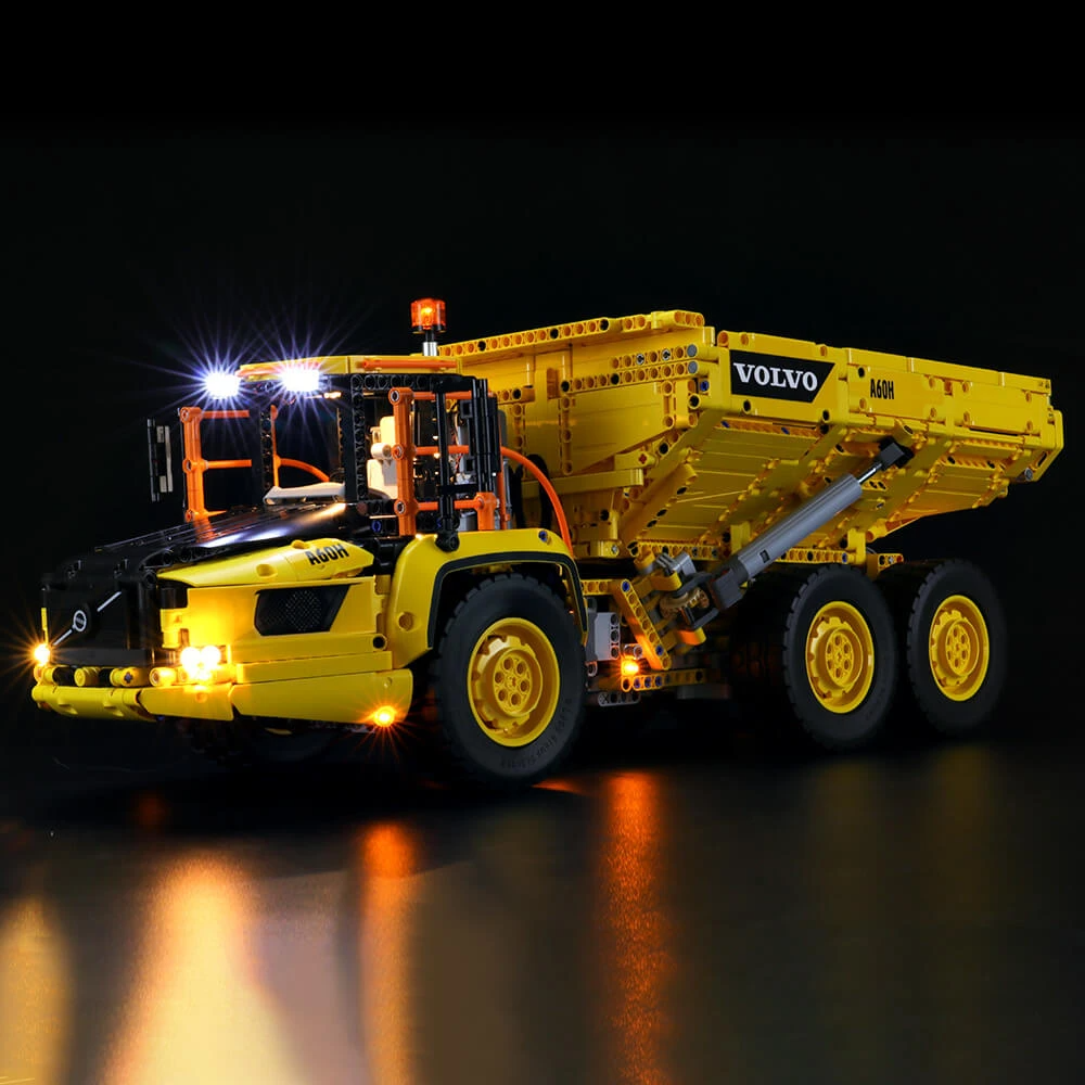 Volvo A60h Technic Volvo Hauler Lego 6x6 Volvo Articulated Hauler