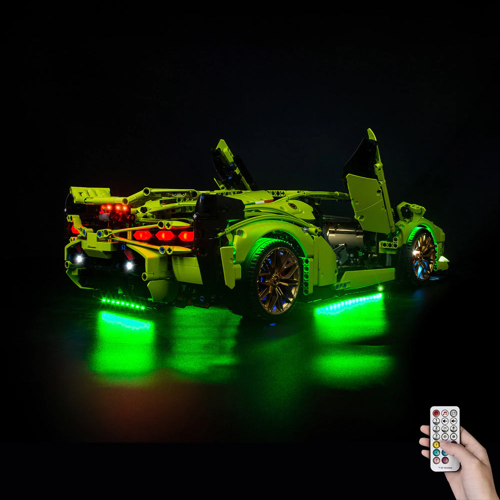 Car Lego Lamborghini Led Led Lighting Kit Amazon Lego Technic