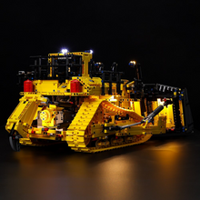 Load image into Gallery viewer, Lego App-Controlled Cat D11 Bulldozer 42131 Light Kit - BrickFans
