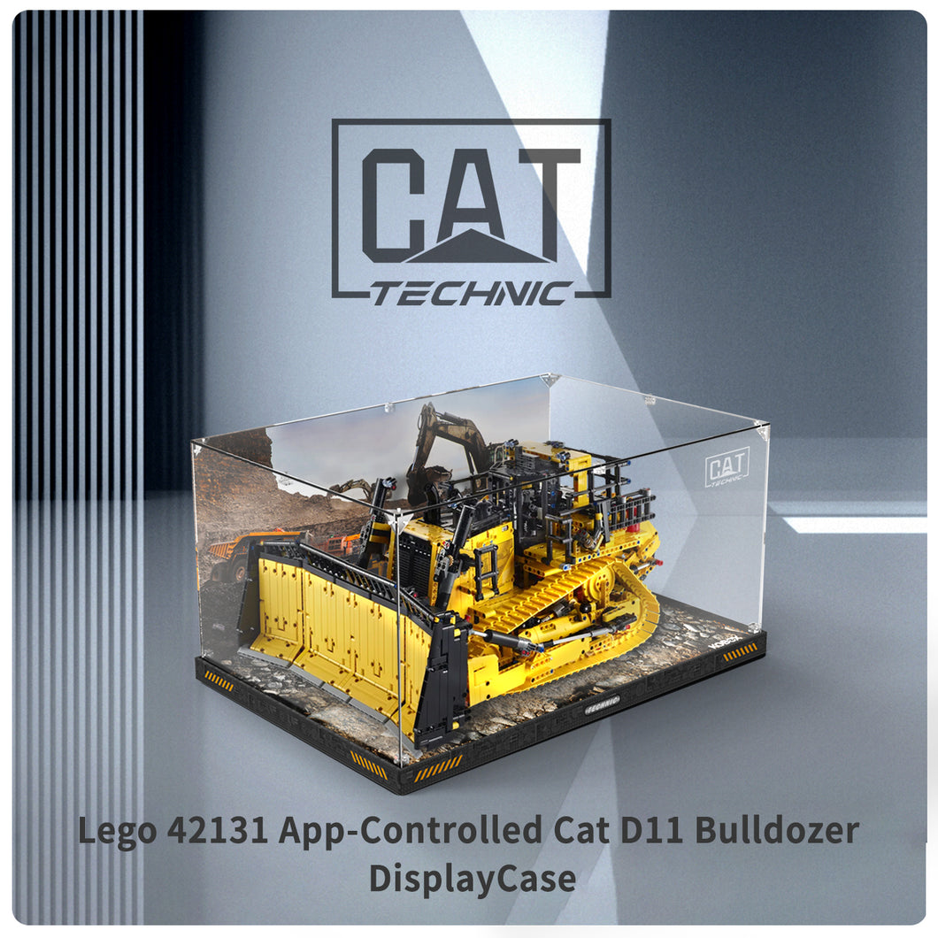 Lego 42131 App-Controlled Cat D11 Bulldozer Display Case