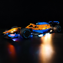 Load image into Gallery viewer, Lego McLaren Formula 1 Race Car 42141 Light Kit - BrickFans
