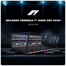 Load image into Gallery viewer, Lego 42141 McLaren Formula 1 Race Car Display Case - Metal Build
