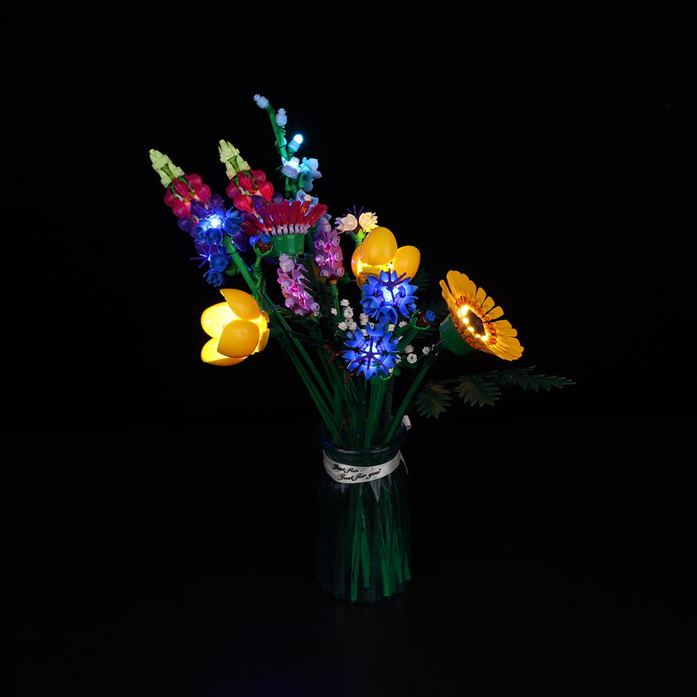 Lego Wildflower Bouquet 10313 Light Kit