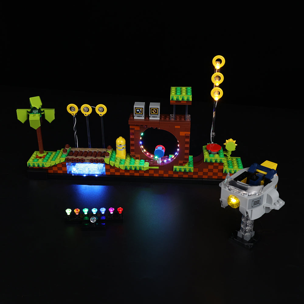 Light Kit for Sonic the Hedgehog – Green Hill Zone 21331