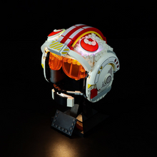 Load image into Gallery viewer, Lego Luke Skywalker Helmet 75327 Light Kit - BrickFans
