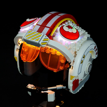 Load image into Gallery viewer, Lego Luke Skywalker Helmet 75327 Light Kit - BrickFans
