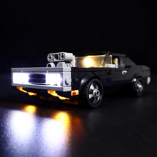 Load image into Gallery viewer, Lego Fast and Furious 1970 Dodge Charger RT 76912 Light Kit - BrickFans
