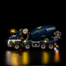 Load image into Gallery viewer, Lego Concrete Mixer Truck 42112 Light Kit - BrickFans
