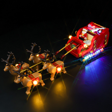 Load image into Gallery viewer, Lego Santa&#39;s Sleigh 40499 Light Kit - BrickFans
