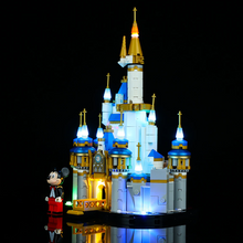 Load image into Gallery viewer, Lego Mini Disney Castle 40478 Light Kit - BrickFans
