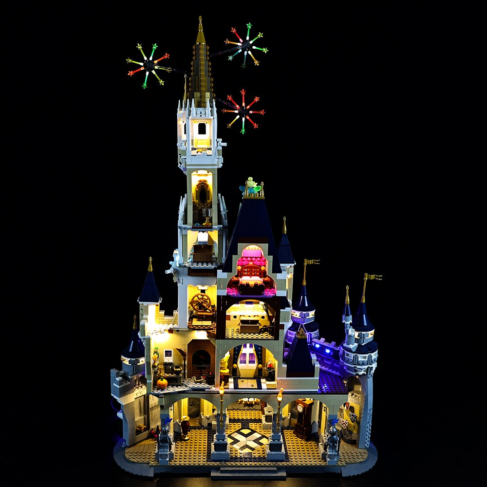 Walt Disney World Lego Disney Castle Light Set BrickBling Light