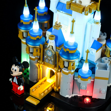 Load image into Gallery viewer, Lego Mini Disney Castle 40478 Light Kit - BrickFans
