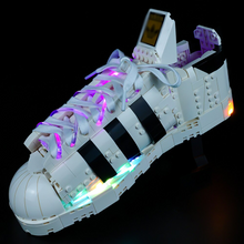 Load image into Gallery viewer, Lego Adidas Originals Superstar 10282 Light Kit - BrickFans
