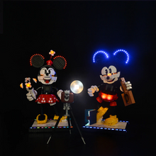 Load image into Gallery viewer, Lego Mickey Mouse &amp; Minnie Mouse Buildable Characters 43179 light kit - BrickFans
