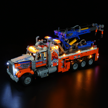 Load image into Gallery viewer, Lego Heavy-duty Tow Truck 42128 Light Kit - BrickFans
