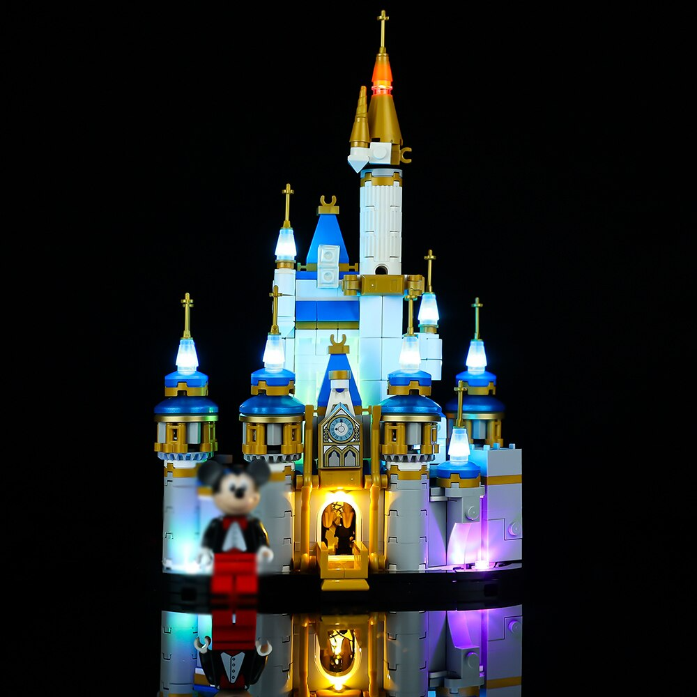 Lego Mini Disney Castle 40478 Light Kit - BrickFans