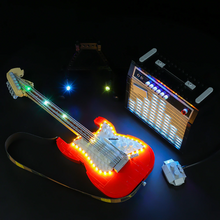 Load image into Gallery viewer, Lego Fender Stratocaster 21329 Light Kit - BrickFans

