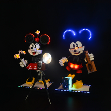 Load image into Gallery viewer, Lego Mickey Mouse &amp; Minnie Mouse Buildable Characters 43179 light kit - BrickFans
