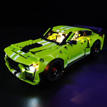 Load image into Gallery viewer, Lego Ford Mustang Shelby GT500 42138 Light Kit - BrickFans
