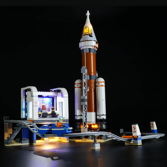 Lego Deep Space Rocket and Launch Control 60228 Light Kit BrickFans