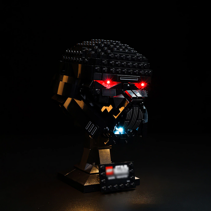 Lego Dark Trooper Helmet 75343 Light Kit - BrickFans