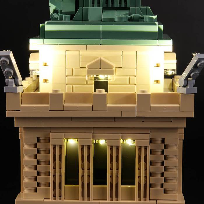 LEGO® Statue of Liberty #21042 Light Kit – Light My Bricks USA