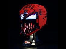 Load and play video in Gallery viewer, Lego Carnage Helmet 76199 light kit
